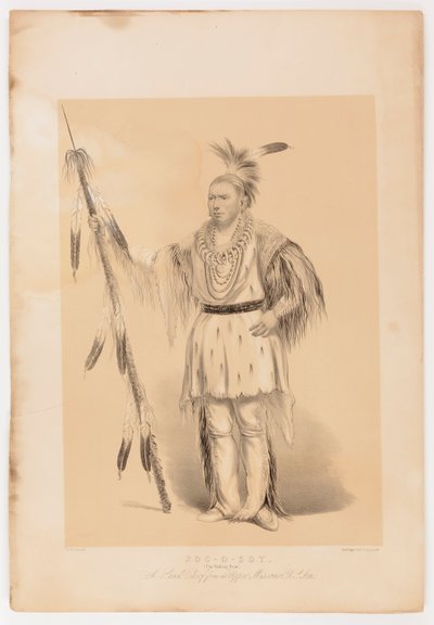 Joc-o-sot, de wandelende beer door George Catlin