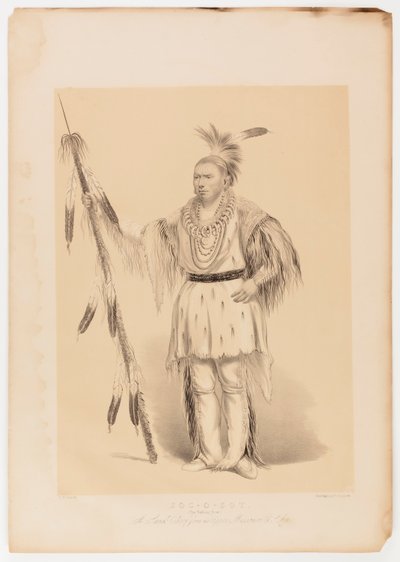 Joc-o-sot, de wandelende beer door George Catlin
