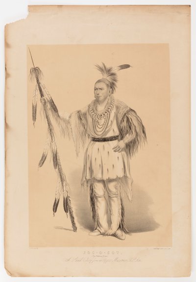 Joc-o-sot, de wandelende beer door George Catlin