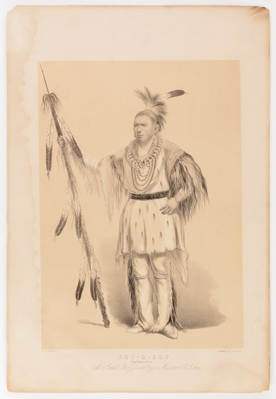 Joc-o-sot, de wandelende beer door George Catlin