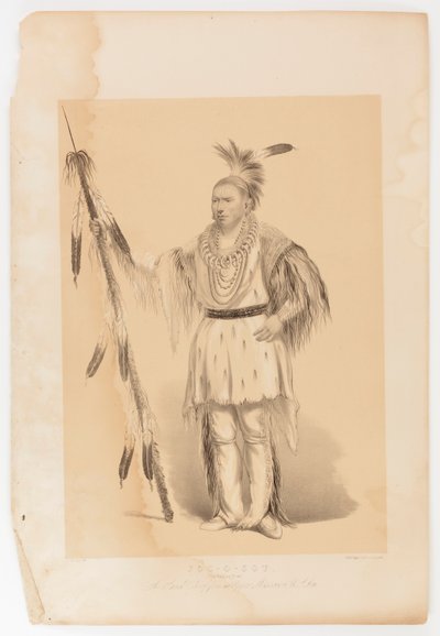 Joc-o-sot, de Wandelende Beer door George Catlin