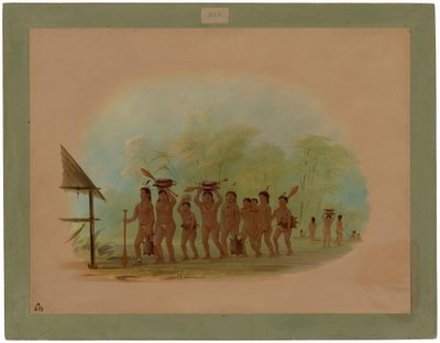 Terugkeer van een Schildpaddenjacht - Connibo door George Catlin
