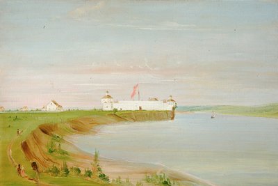 Rock Island, Verenigde Staten Garrison door George Catlin