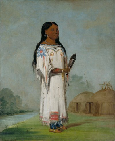 Seet-sé-be-a, Middagzon, een mooi meisje, 1832 door George Catlin