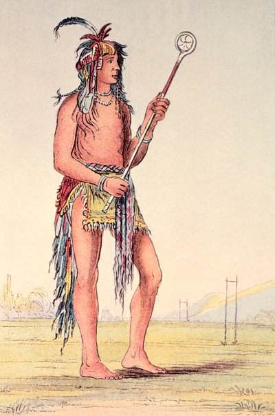 Sioux balspeler Ah-No-Je-Nange, 
