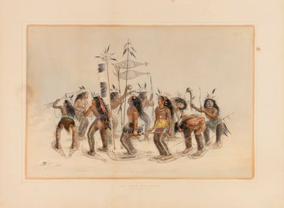 Sneeuwschoen dans - nr. 14 door George Catlin