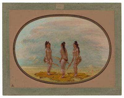 De knappe dans - Goo-a-give door George Catlin