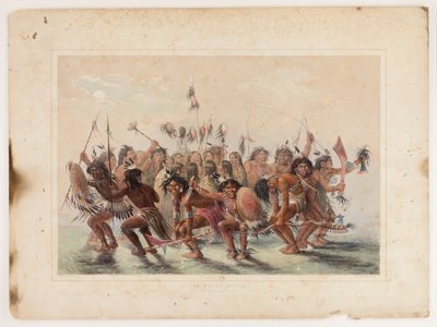 De hoofdhuiddans door George Catlin