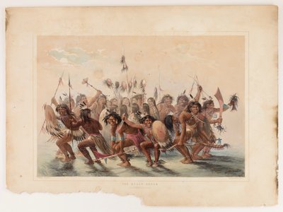 De hoofdhuiddans door George Catlin