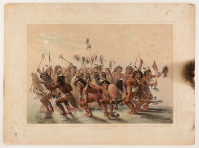 De hoofdhuiddans door George Catlin
