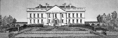 Het Witte Huis in 1820 door George Catlin