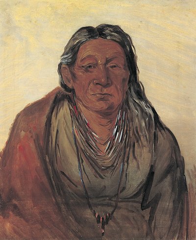 Wah-pe-séh-see, Moeder van het Opperhoofd door George Catlin