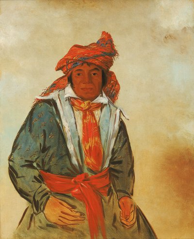 Wat-al-le-go, de dappere door George Catlin