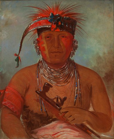 Wée-ke-rú-law, Hij die ruilt door George Catlin