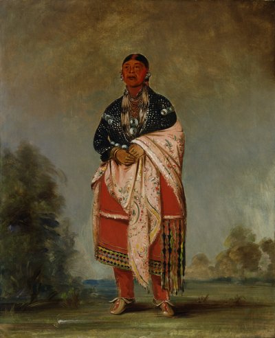 Vrouw van Kee-o-kúk, 1835 door George Catlin