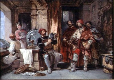Cellini en de Rovers door George Cattermole