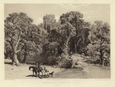 Kasteel Naworth, Cumberland door George Cattermole