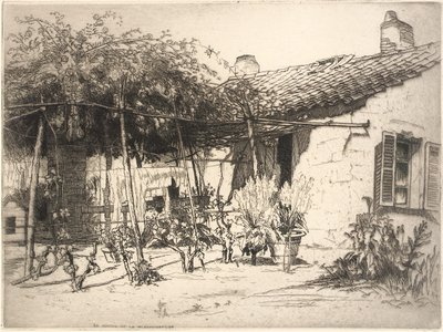 La Maison de la Blanchisseuse door George Charles Aid