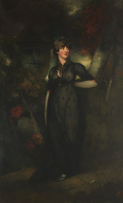 Mevrouw Whaley stierf 1798, Isle of Man door George Chinnery