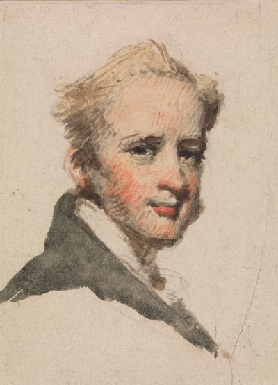 Portret van een man door George Chinnery