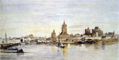 Oostende door George Clarkson Stanfield