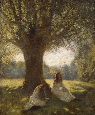 Een Schaduwrijke Plek door George Clausen