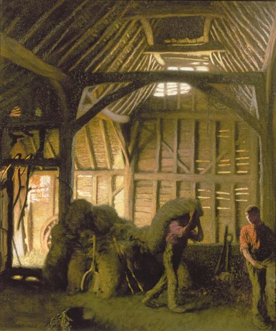 Een Oude Schuur door George Clausen