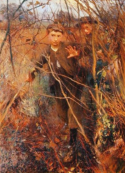 Gat in de Haag door George Clausen