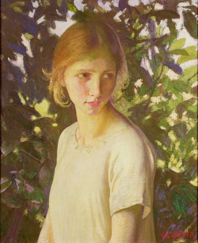 Kleine Kitty door George Clausen