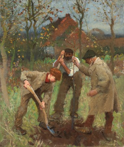 Een Boom Planten door George Clausen