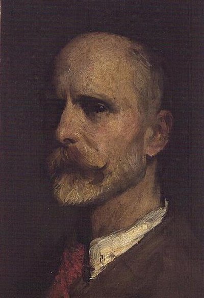 Zelfportret door George Clausen