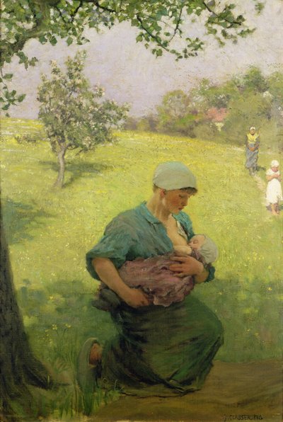 Lente door George Clausen