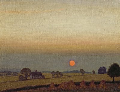 Zonsondergang door George Clausen