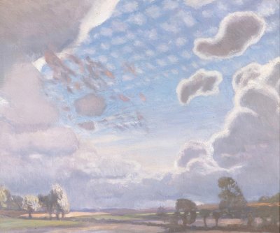 Het voorbijgaan van de storm door George Clausen