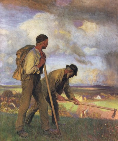 De jongen en de man door George Clausen