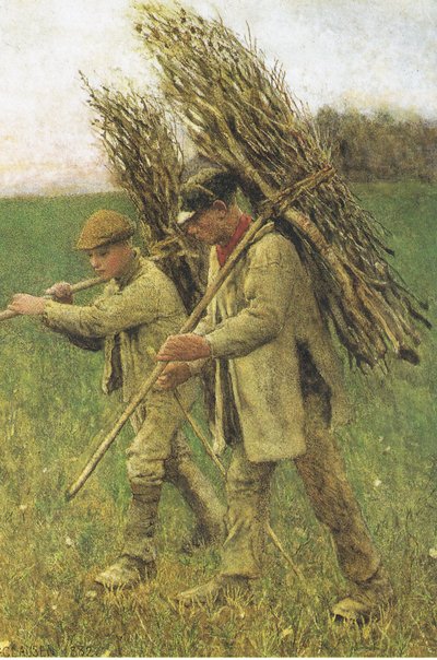 De terugkeer van de velden door George Clausen
