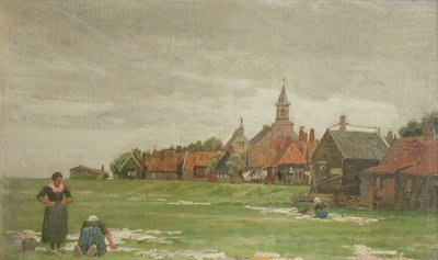 Wasvrouwen, Nederland, 1876 door George Clausen