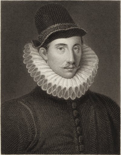 Fulke Greville door George Clint