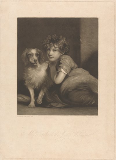 Juffrouw Arabella Jane Wilmot door George Clint