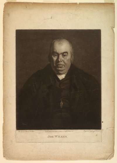 Portret van Joe Wilkes door George Clint