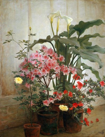 Zijkant van een kas, 1870-80 door George Cochran Lambdin