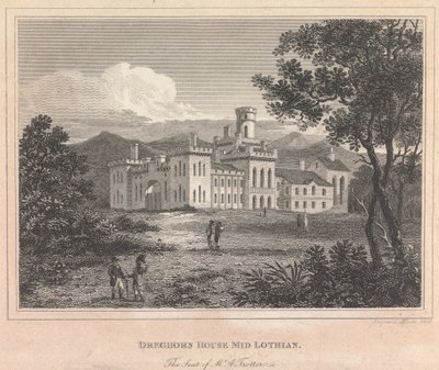 Drechorn House Mid Lothian; pagina 90 (Volume One) door George Cooke