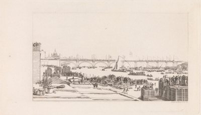 Opening van de Waterloo Brug door George Cooke