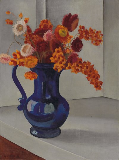 Strobloemen en Bitterzoet door George Copeland Ault