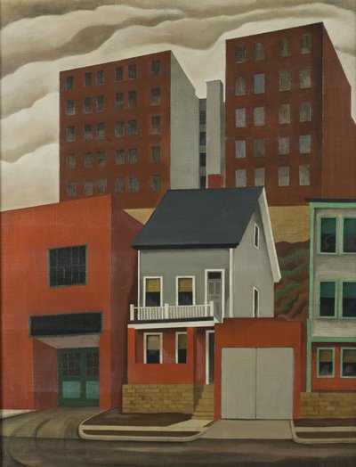 Zonder titel door George Copeland Ault