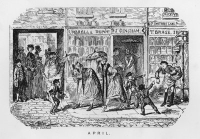 April door George Cruikshank
