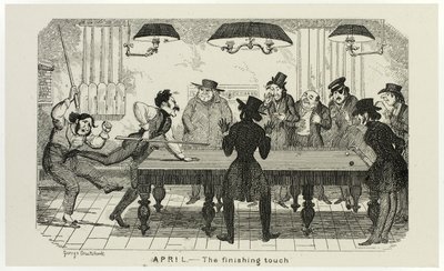 April - De finishing touch van George Cruikshank