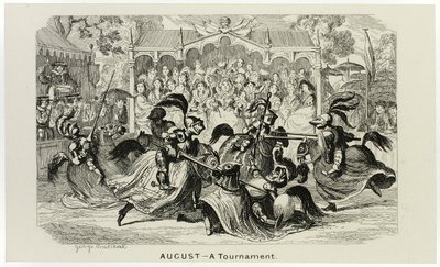 Augustus - Een Toernooi van George Cruikshank