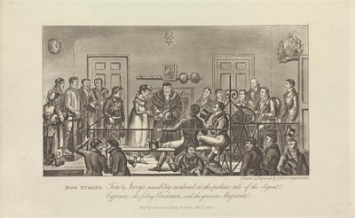 Bow Street door George Cruikshank