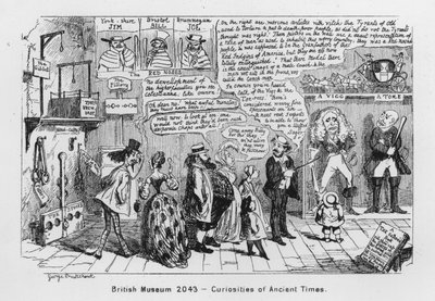Brits Museum 2043, Curiosa van oude tijden door George Cruikshank